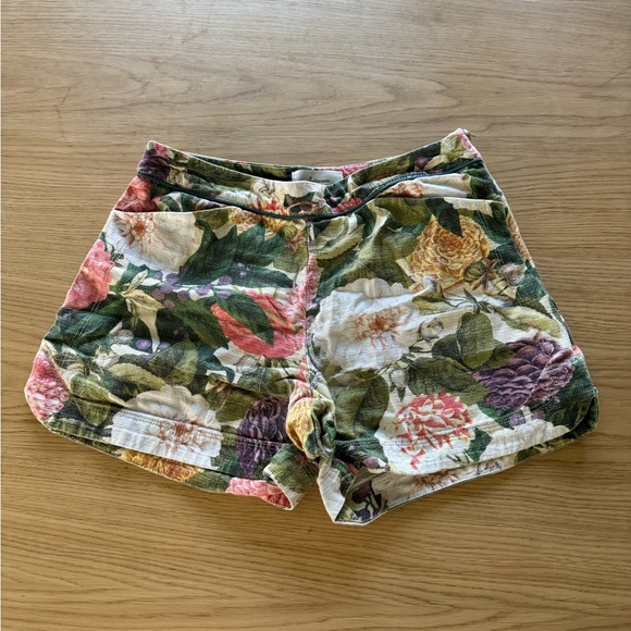 Anthropologie high-waist floral shorts - Picture 2 of 12